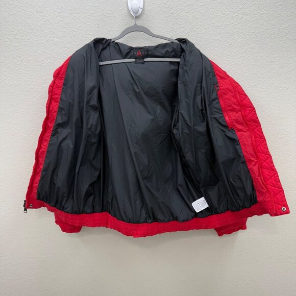 Nike Air Jordan Red Essential Puffer Jacket Coat DQ7348-612 Mens size Large - Picture 7 of 11